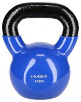 Kettlebell pokrytý vinylem KN 10 kg, modrý 