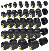 Pogumovaná jednoruční činka HG Pro 55 kg 