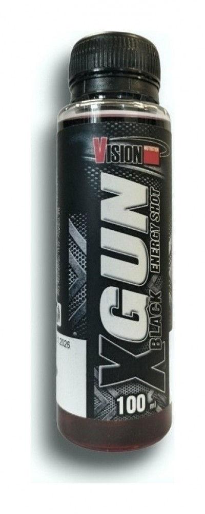 X-Black GUN - Energy shot - 100 ml