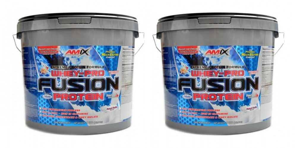 Whey Pro Fusion 100% whey protein 4000g 1+1