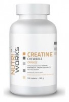 Creatine Chewable 120 žvýkacích tablet - pomeranč 