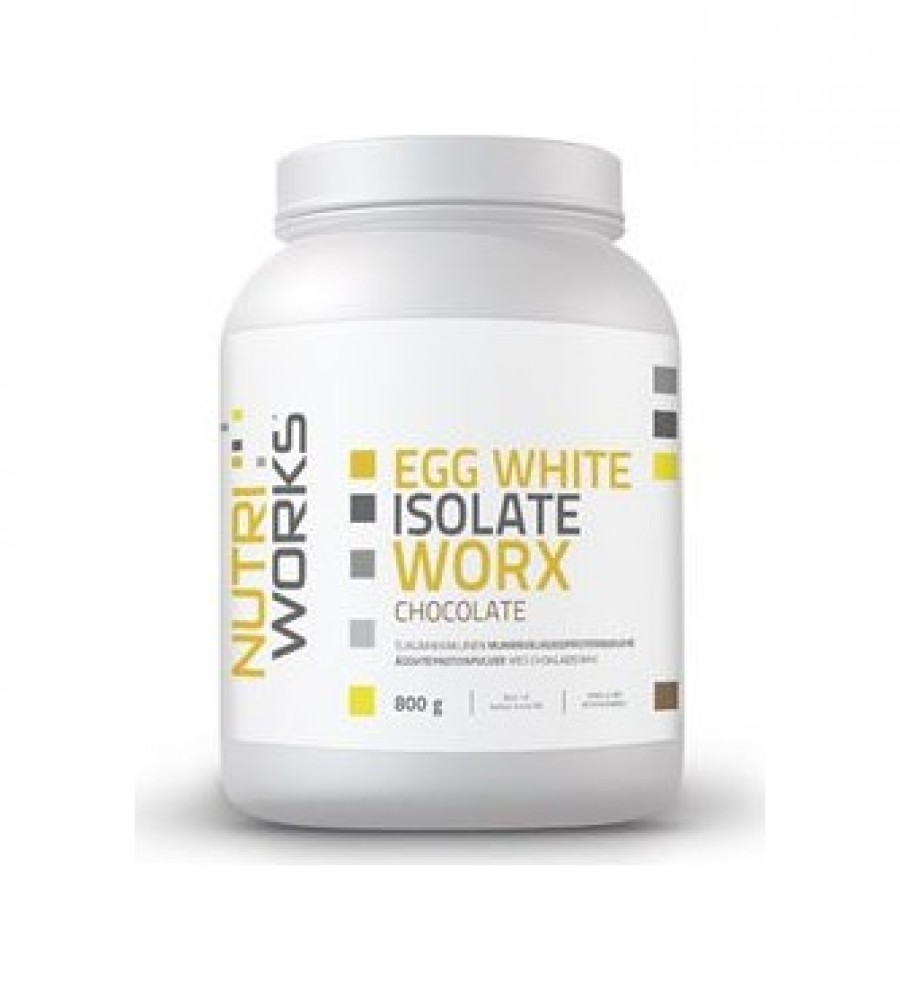 Egg White Isolate Worx 800g čokoláda