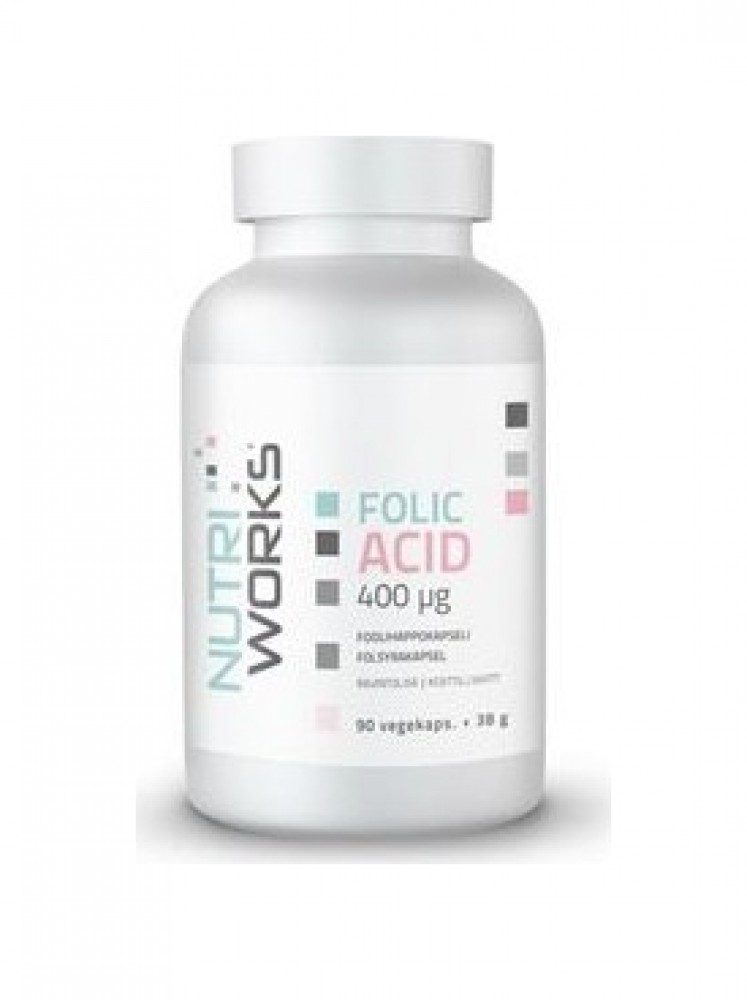 Folic Acid 400 µg 90 kapslí