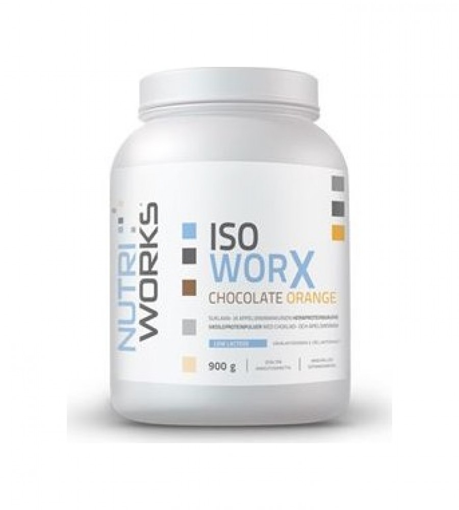 Iso Worx Low Lactose 900 g čokoláda pomeranč
