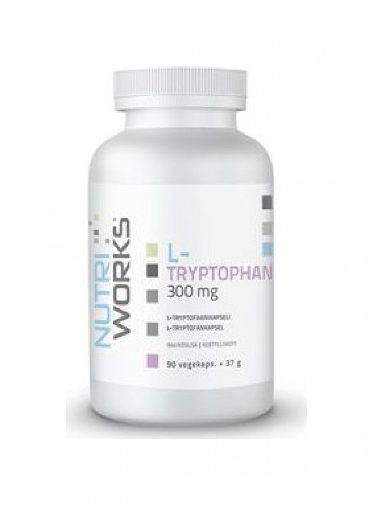 L-Tryptophan 300 mg 90 kapslí