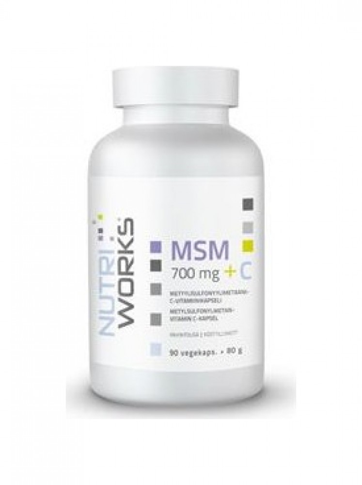 MSM 700 mg + C 90 kapslí SK