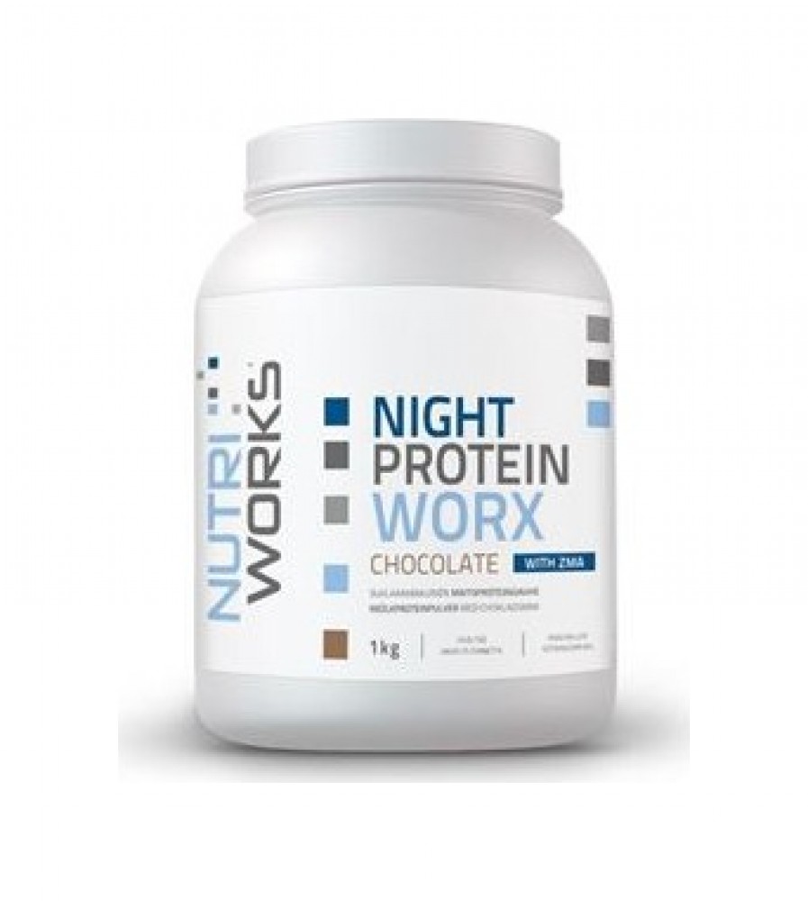 Night Protein Worx 1 kg čokoláda