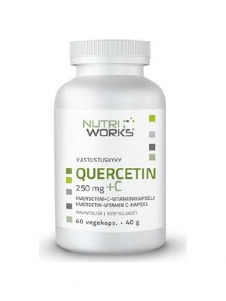 Quercetin + Vitamin C 250 mg 60 kapslí