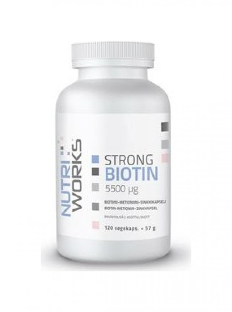 Strong Biotin 5500 µg 120 kapslí