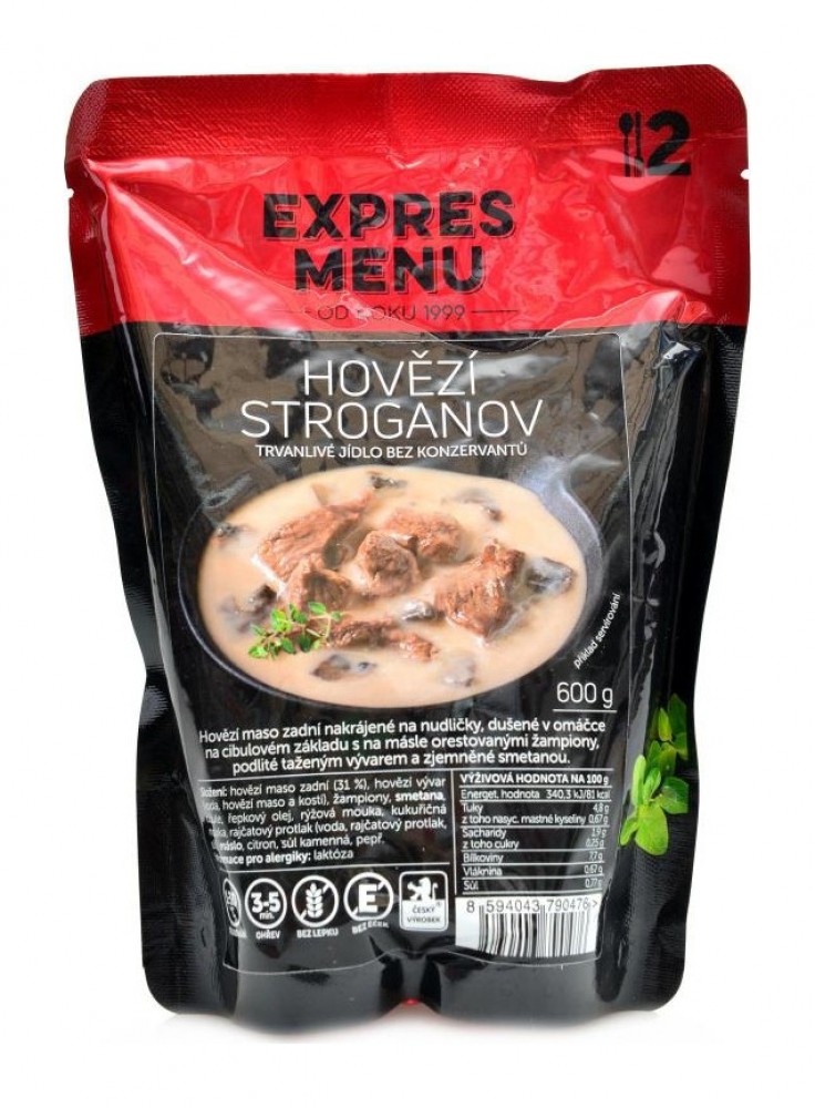 Hovězí Stroganov 600g