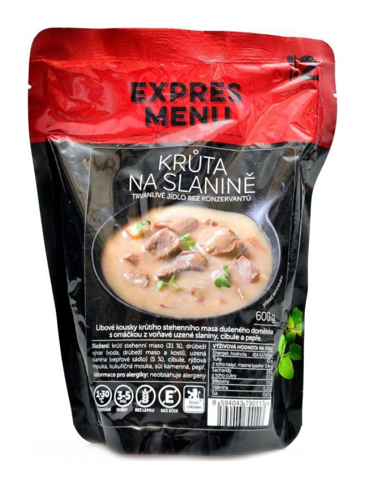 Krůta na slanině (Low Carb) 600g