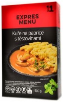 KM Kuře na paprice s těstovinami 500g 