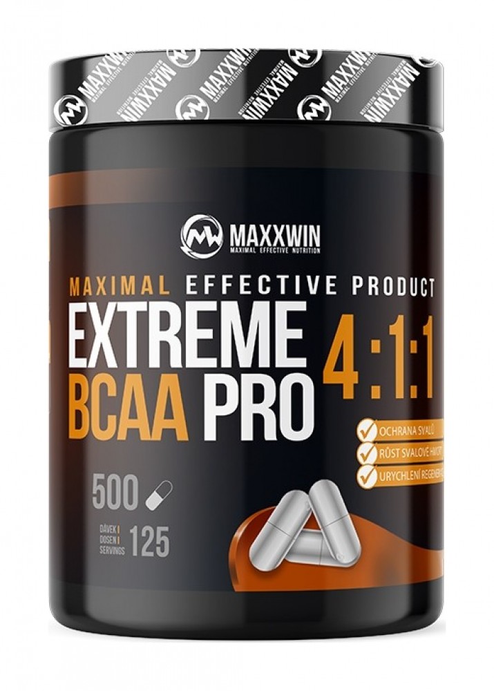 EXTREME BCAA PRO 4:1:1 500 kapslí