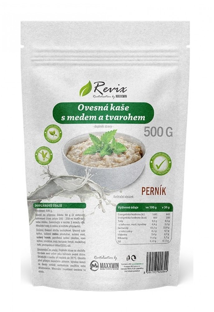 OVESNÁ KAŠE S MEDEM A TVAROHEM 500 g