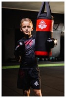 Boxovací pytel DBX Kids 60cm/22cm 7kg pro děti, červený 