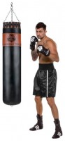 Profesionální kožený boxovací pytel DBX Sovereign 130/35cm 30kg 