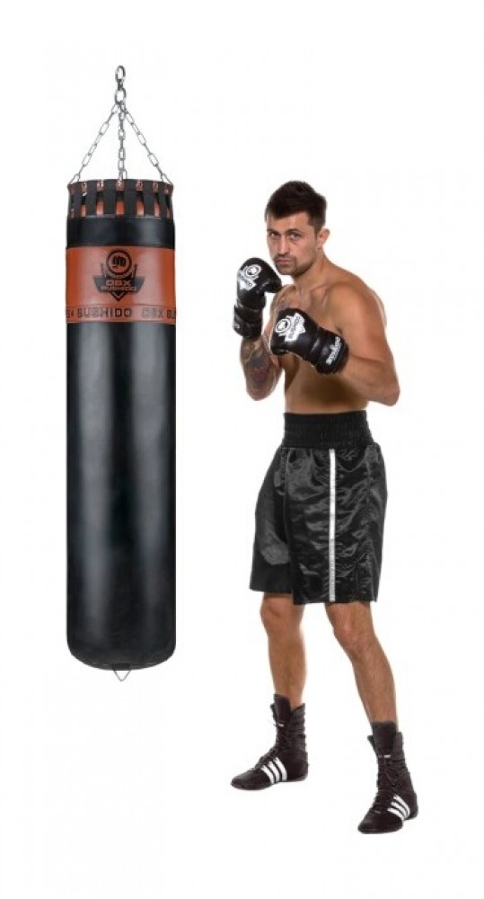 Profesionální kožený boxovací pytel DBX Sovereign 140/45cm 50kg