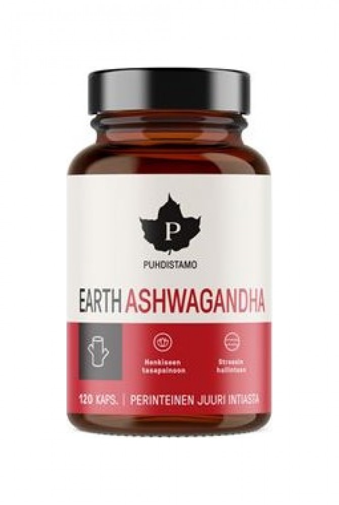 Earth Ashwagandha BIO 120 kapslí