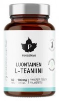 L-Theanine Natural 60 kapslí (Luontainen L-Teaniini) 