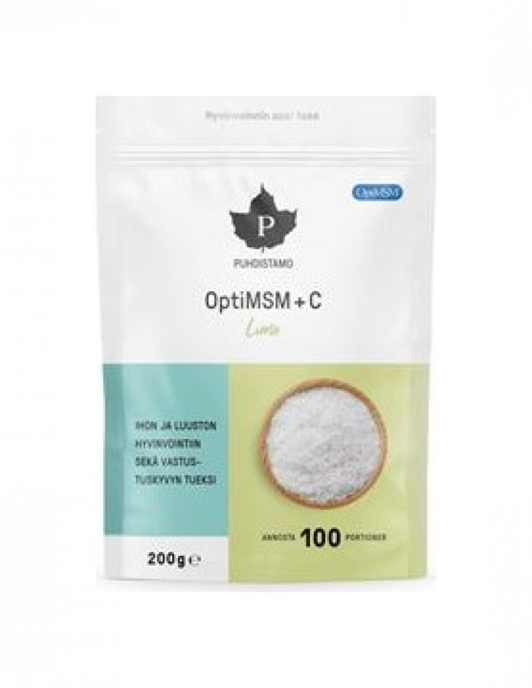 OptiMSM + C 200 g lime SK