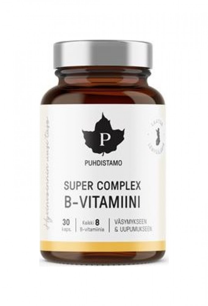 Super Vitamin B Complex 30 kapslí