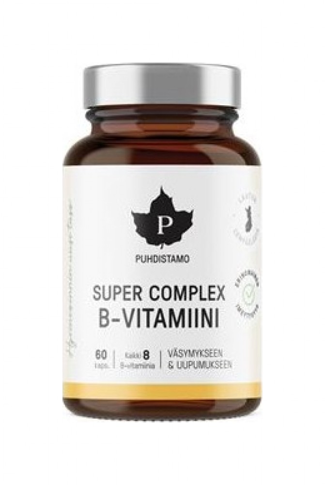 Super Vitamin B Complex 60 kapslí