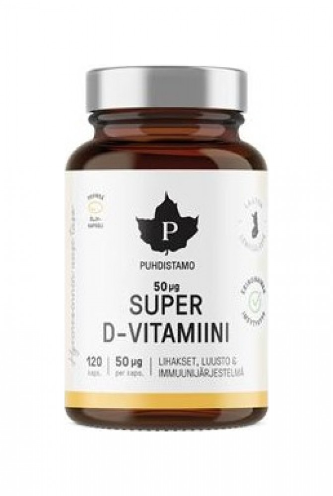 Super Vitamin D 2000IU 120 kapslí