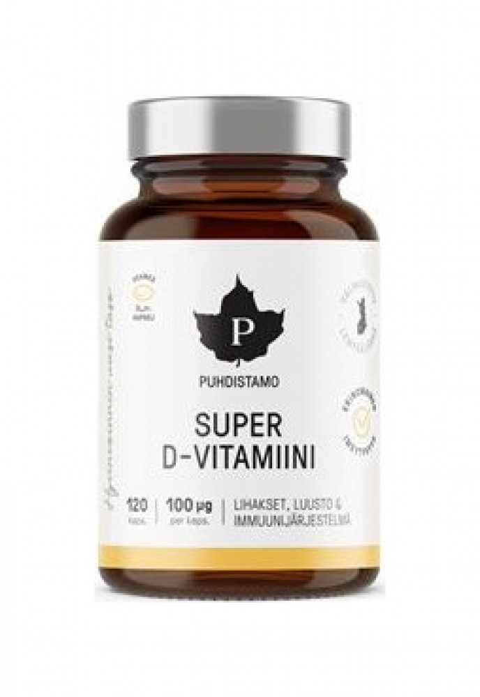 Super Vitamin D 4000IU 120 kapslí SK