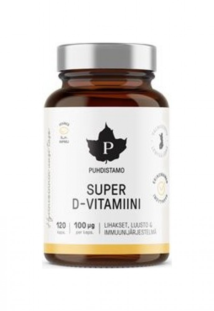 Super Vitamin D 4000IU 120 kapslí