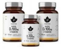 Super Vitamin D 4000IU 2 x 120 kapslí + 60 kapslí ZDARMA 