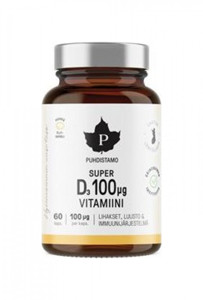 Super Vitamin D 4000IU 60 kapslí