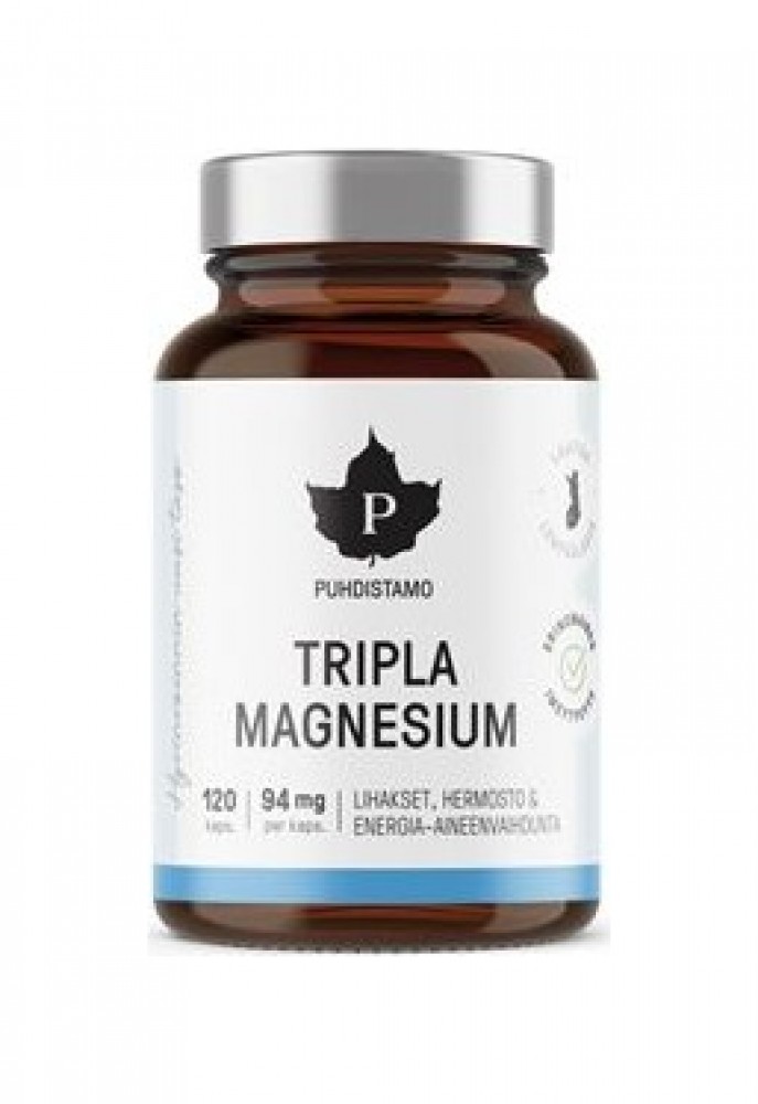 Triple Magnesium 120 kapslí (Hořčík)