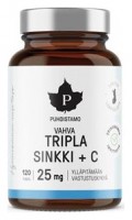 Triple Zinc 25mg + Vitamin C 120 kapslí (Zinek s vitamínem C) 