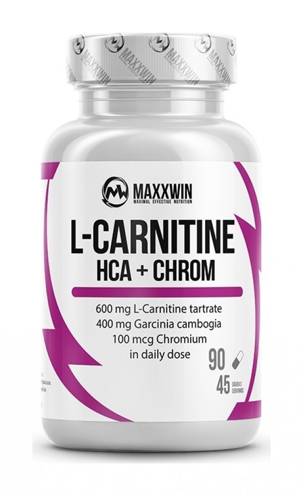 L-CARNITINE + HCA + CHROM 90 kapslí