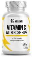 VITAMIN C WITH ROSE HIPS 120 kapslí 