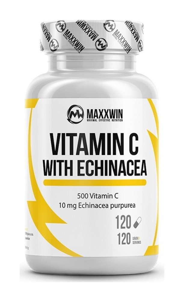 VITAMIN C WITH ECHINACEA 120 kapslí