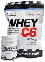 Whey C6 CFM 100% whey protein 2250 g + Creatine monohydrate 500 g 
