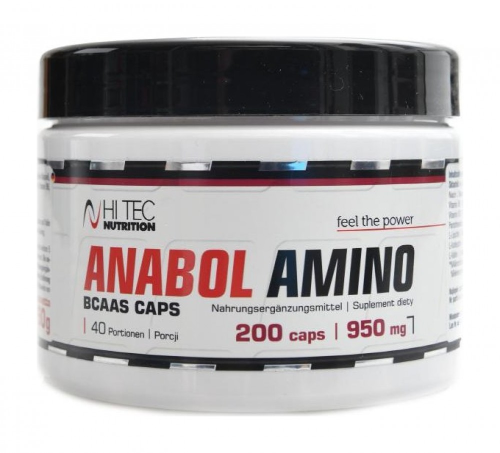 Anabol amino BCAA S 200 kapslí