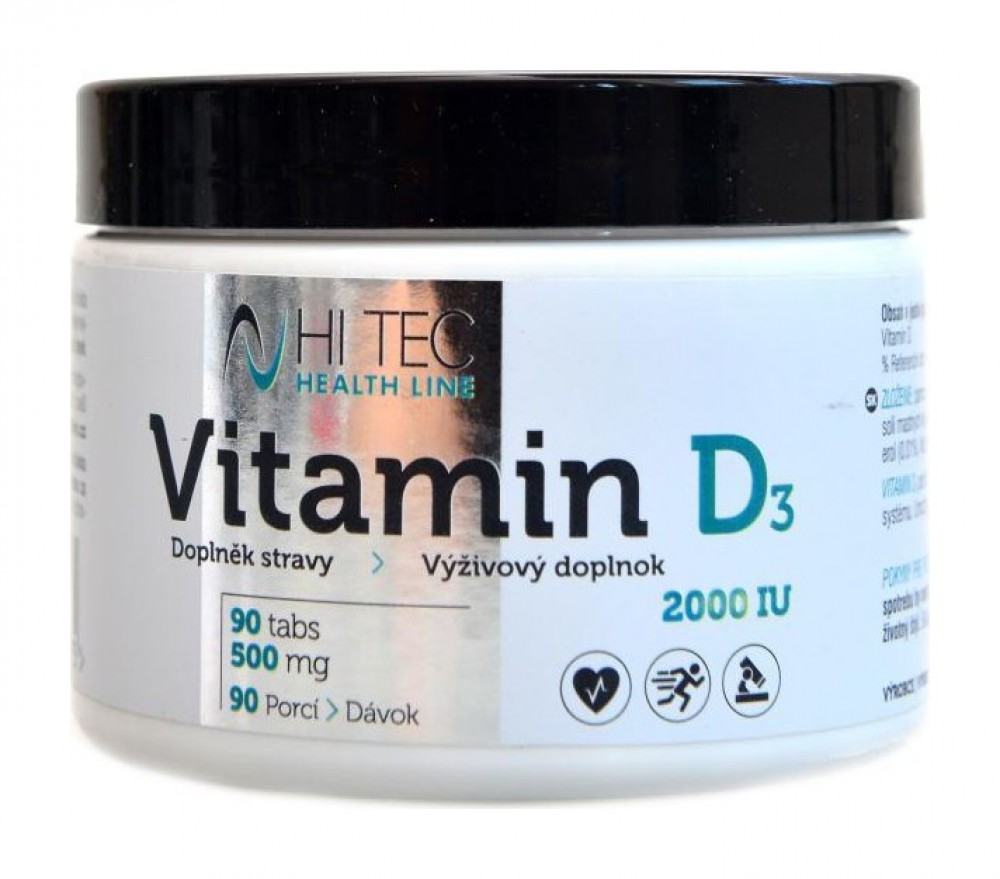 Health line Vitamin D3 2000 IU 90 tablet