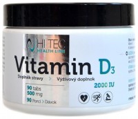 Health line Vitamin D3 2000 IU 90 tablet 