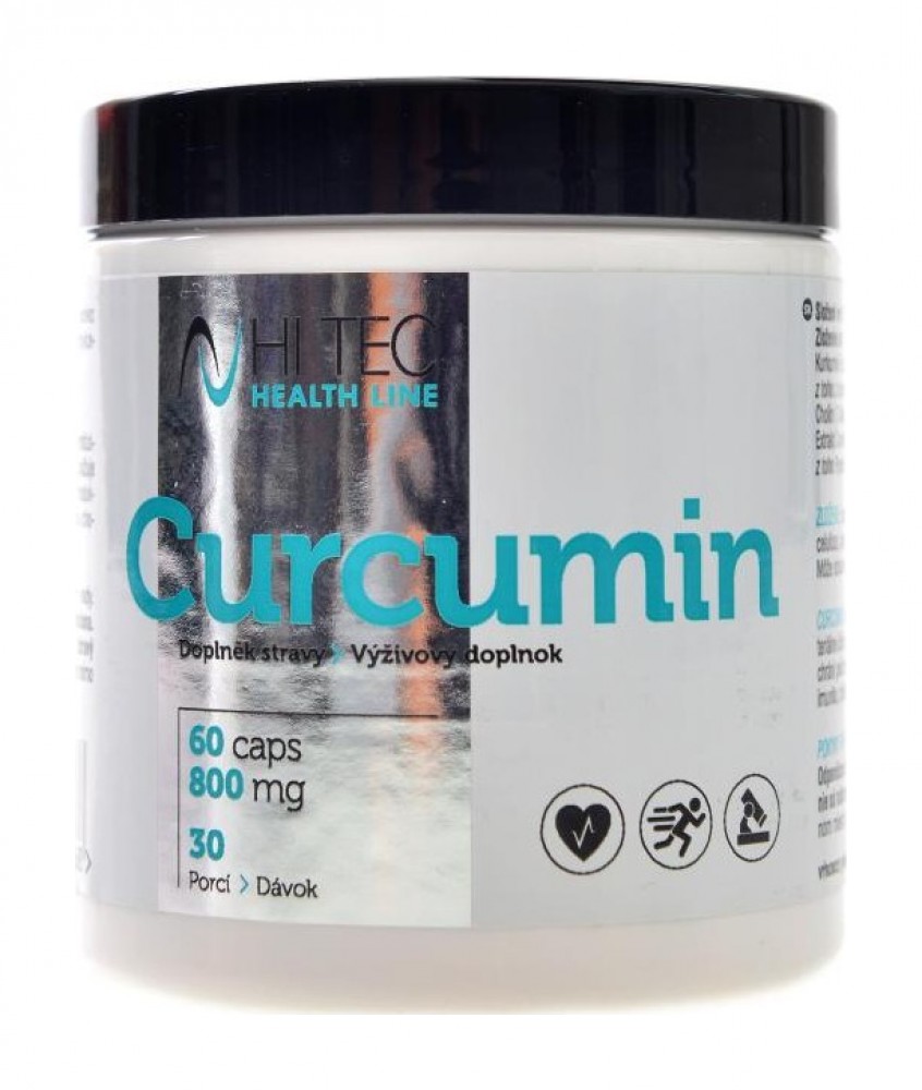 Health line Curcumin 800 mg 60 kapslí