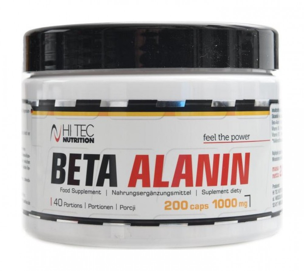 Beta Alanin 1000 200 kapslí 850mg