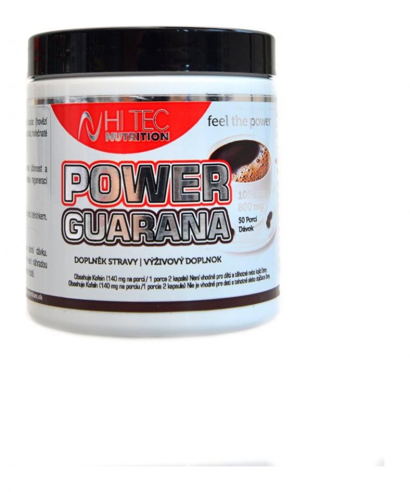 Power Guarana 800 mg 100 kapslí