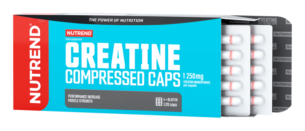 Creatine Compressed Caps   120 kapslí