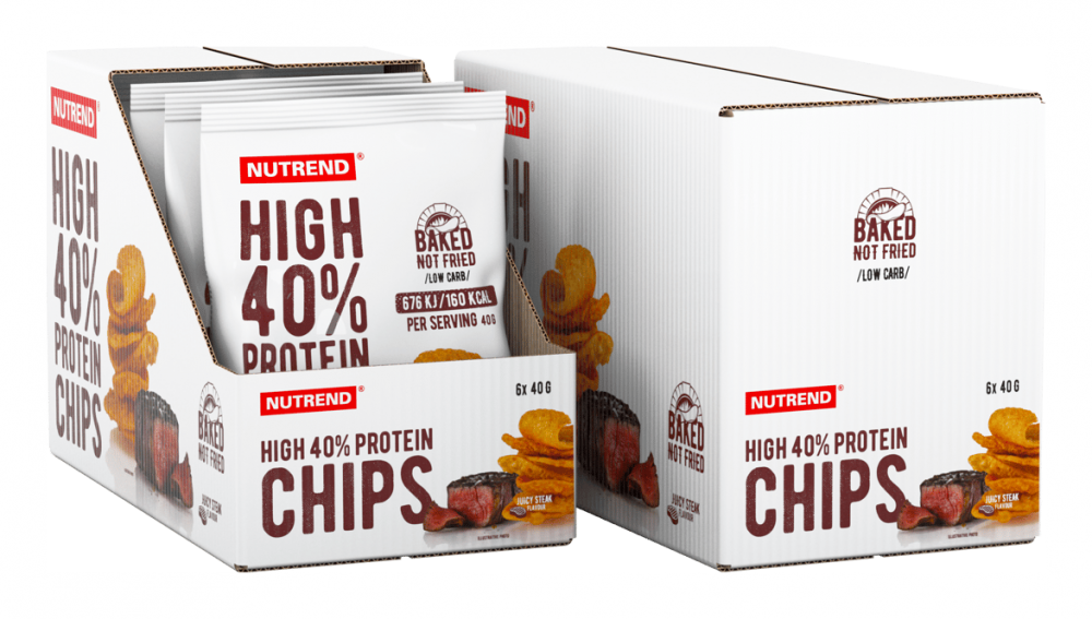 High Protein Chips   6 x 40 g