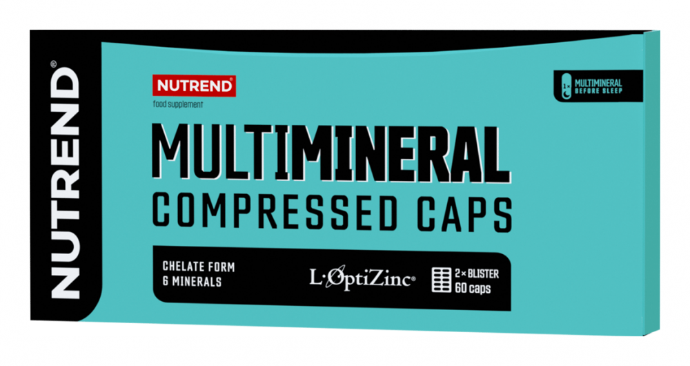 Multimineral Compressed Caps   60 kapslí