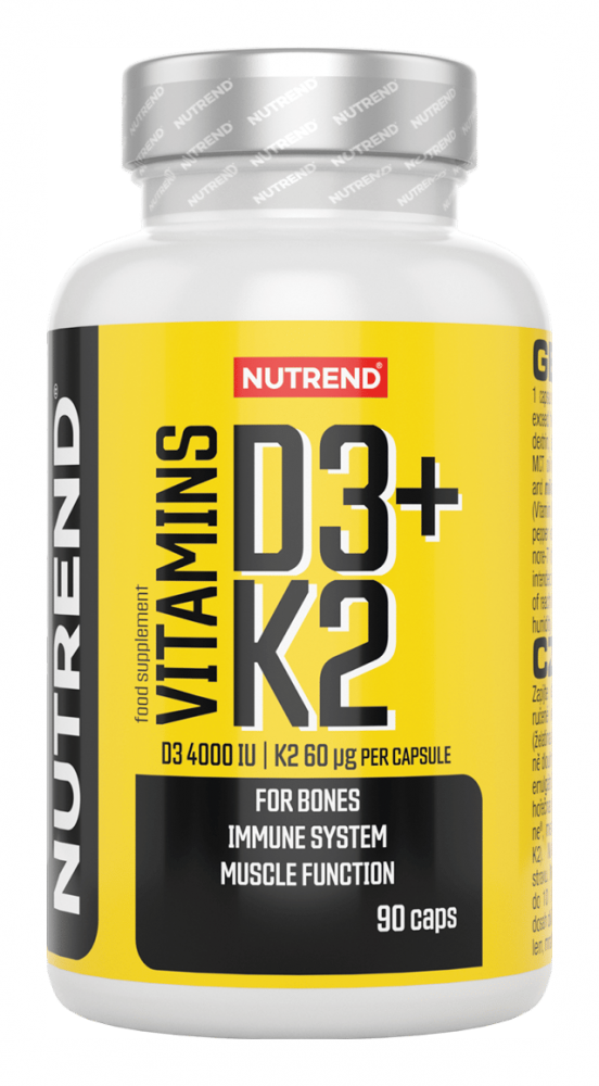 Vitamins D3+K2   90 kapslí
