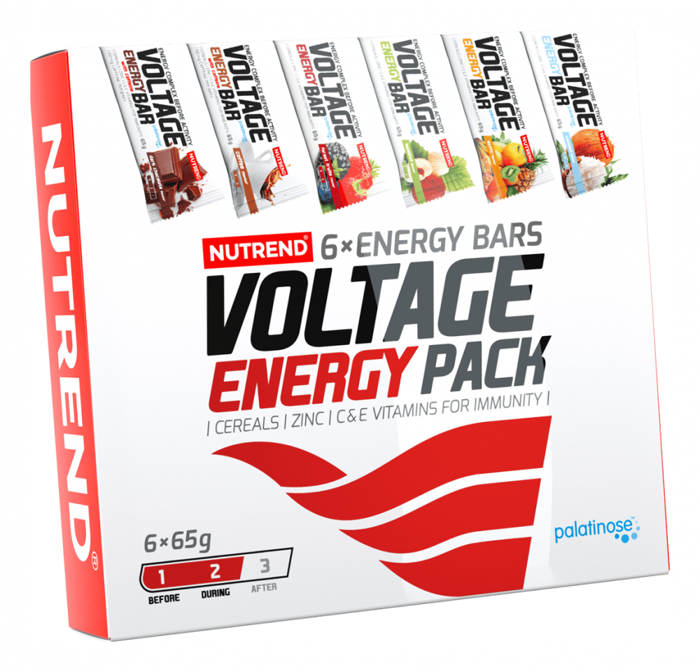 Voltage Energy Bar dárkové balení   6 x 65 g