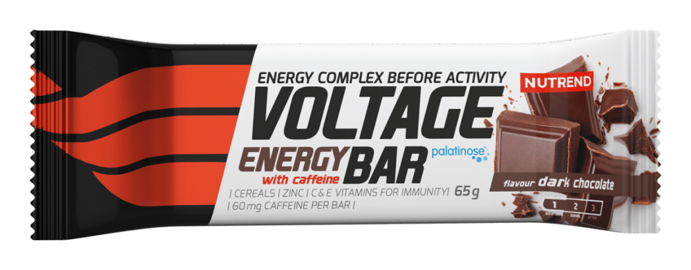 Voltage Energy Bar with Caffeine   65 g