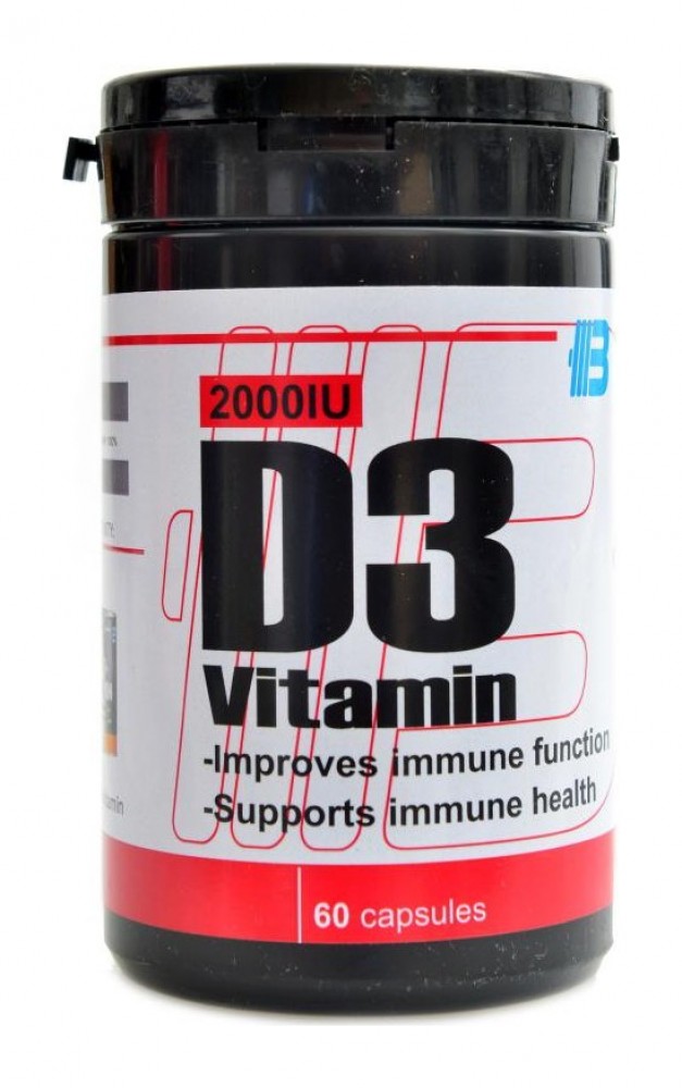 Vitamín D3 2000 IU 60 kapslí